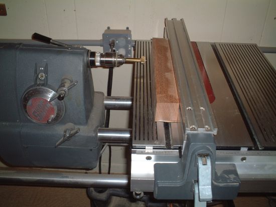 Shopsmith horizontal boring machine